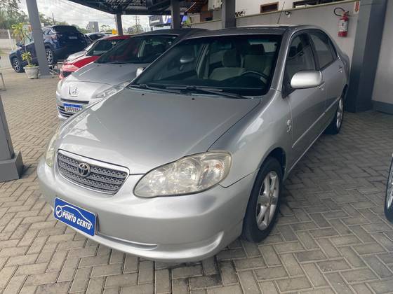 TOYOTA COROLLA 1.8 XLI 16V FLEX 4P MANUAL